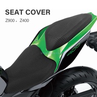 เบาะครอบที่นั่งลดการกระแทกปกป้องรถจักรยานยนต์สำหรับ Kawasaki Ninja 400 Z900 Z400 Z 900 400ผ้าไนล่อนอ