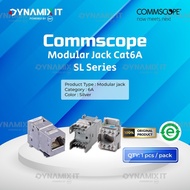 AMP Modular Jack Cat6A / Cat.6A SL Commscope 2153001-1