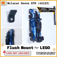 Flush Wall Mount for Lego Technic Mclaren Senna GTR (42123)