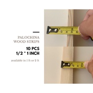 10 pcs palochina wood strips (PINEWOOD)