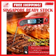 DIGITAL INSTANT READ MEAT THERMOMETER WATERPROOF FOOD THERMOMETER WITH BACKLIGHT LCD KITCHEN COOKING
