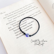 MATA Bracelet DEVIL Eye Model Simpul / Bracelet God Eye Model Simpul / Evil Eye Bracelet