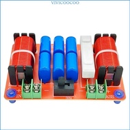 VIVI 220W Music Speaker Frequency Divider Tweeters Bass Crossover Filter Speaker Amplifiers Sound Th