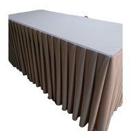 INTANZ Skirting Meja Banquet 4x2 JC Easysetting Table Skirting