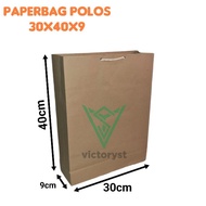 PAPER BAG POLOS 30x40x9 PAPER BAG