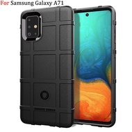 Rugged Shield Back Cover For Samsung Galaxy A71 / A71 5G Soft TPU Phone Case 360° Full Body Protecti