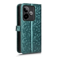 Realme GT7 Polka Dot Flip Cases Cover For Realme GT 7T 7 Pro GT7 GT7T GT7Pro 5G Casing Luxury PU Lea