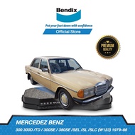 Bendix Brake Pads BENZ (W123) 300D /TD/300SE/380SE /SEL /SL /SLC (Year 1979-86) (DB243 DB2G)