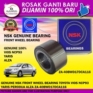 GENUINE NSK Front Wheel Bearing Toyota Vios NCP93,Yaris,Alza) ZA-40BWD17DCA116