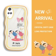 JBIMA SoftCase For Vivo Y51 2020 Y51A Y31 2021 Y53S 4G Y33 Y53 Y67 V5 V5S V5 Lite Y71 Casing Girl Ge