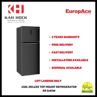 EUROPACE ER 5461W 418L DELUXE 2 DOOR REFRIGERATOR - 2 YEARS MANUFACTURER WARRANTY + FREE DELIVERY