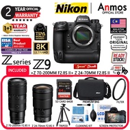 Nikon Z9 FULL FRAME MIRRORLESS FTZ II NIKON Z 24-70MM F2.8S II/NIKON Z 70-200MM F2.8S II NIKON MALAY