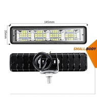 Lampu Bar LED 12V 24V Off Road 4X4 Aksesoris Lampu Kerja 48W Untuk Jeep Truk Mobil Perahu Traktor Tr