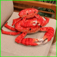 PS1 Realistic Crab Plushie Plush Doll Sea Crab Snow Crab King Crab Soft Pillow Ornament SP1