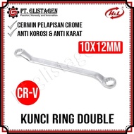 HL Premier Ring Spanner 10 X 12 MM Ring Double Offset Spanner 10x12mm