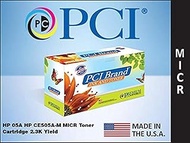 PCI Brand Remanufactured Toner Cartridge Replacement for HP 05A CE505A-M Scan Capable MICR Toner Car