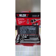 MELZER Socket Set 8-32mm Socket Set 24pcs 1/ 2" 12PT