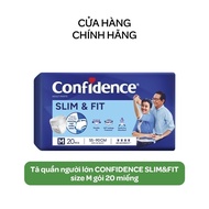 [CONFIDENCE Slim&amp;fit Adult Diapers Not For Sale] Diapers CONFIDENCE SLIM&amp;FIT size M Pack Of 20 Pieces
