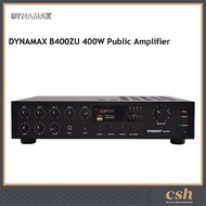 DYNAMAX B400ZU 400W PA Amplifier With USB/MP3/Phantom power