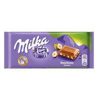 Milka Chocolate Hazelnut bar 100g