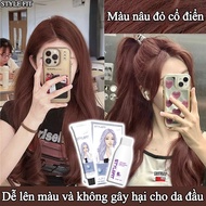 2026 white hair color Hair dye, Milk tea color,dye Free hair dye tools,brown hair dye