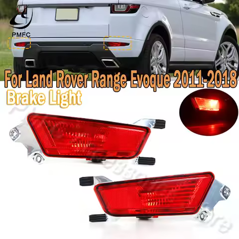 Rear Bumper Brake Light Reflector Fog Lamp Stop Lamp With Bulb For Land Rover Range Evoque 2011 2012