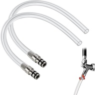 2 Keping Pengisi Growler, Tiub Pengisi Growler Keluli Tahan Karat 12'' untuk Hos Faucet, Growler unt
