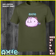 ♞,♘,♙AXIE INFINITY Cute Purple Axie Monster Shirt Trending Design Excellent Quality T-Shirt (AX45)