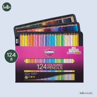 Master Art (มาสเตอร์อาร์ต) ดินสอสีไม้มาสเตอร์อาร์ต แท่งยาว Premium Grade 124 สี