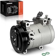A-Premium AC Compressor with Clutch Compatible with Subaru Forester 1998-2000 Impreza 1993-2001 H4 1