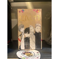Given (Luck Pim) Box Set Given+ Volume 9 New Manga Comic Book