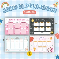 Lesson Schedule Poster - Children's Lesson Schedule School Poster 6 - Weekly Planner | Sunday School