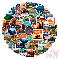 50Pcs/Set ❉ National Park Series 01 Stickers ❉ DIY Fashion Waterproof Decals Doodle Stickers