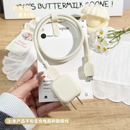 Suitable for Belkin Belkin Ice Fast Charge 45w Charger Protective Case Silicone Solid Color Apple 17