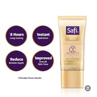 Safi Rania Gold Krim BB/CC SPF50PA++IR Nano Gold 24k & Royal Jelly 25g