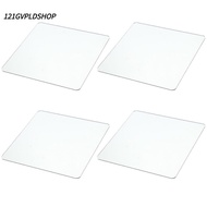 121GVPLDSHOP 4 Pack Wall Mirror Tiles, Self Adhesive 8 X 8 Inch Square Mirror, Flexible Acrylic Acry