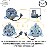 MAZDA 3 '04 / '09 / FORD FOCUS '12 MK3 RADIATOR MOTOR ( TW ) 8V61-8C607-E / 3M51-8C607-E ( 2 PIN WIR