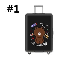 【Free Gift】Ready to Ship Travel Bag Luggage Cover Fabric that can hold a lot, scratch-resistant, wea