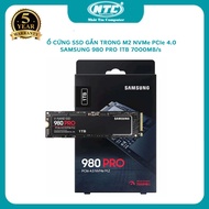Hard Drive Mounted In Samsung 980 Pro M.2 PCIe 1000GB (1TB) Gen 4.0 x4 NVMe V-NAND 2280 MZ-V8P1T0BW (Black)