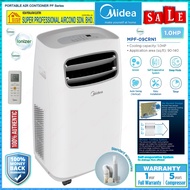 Midea 1.0hp Portable Air Conditioner MPF-09CRN1 ((ionizer)) Portable Aircond with Wireless Remote Co