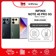 Infinix Note 40 Pro 5G Smartphone (8GB RAM+256GB ROM) | Original Infinix Malaysia