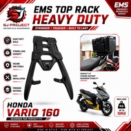 EMS TOP RACK HEAVY DUTY RACK FOR HONDA VARIO 160