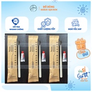 100 SETS OF BROWN KRAFT BAG + THIEN BRUSH + RED CREAM used in 3-star hotel resorts toothbrush