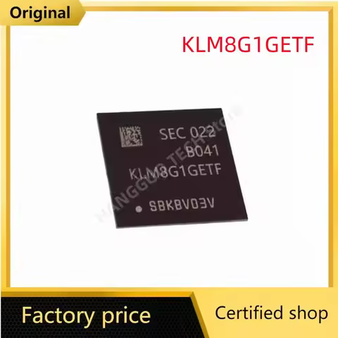 Original KLM8G1GETF-B041 BGA EMMC KLM8G1GETF B041 (1-10piece)