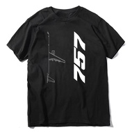 Round Neck T-Shirt Boeing 757 Diagram Aviation Graphics There Are Many Colors To Choose From. Short 