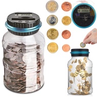 BLISS Coin Counter USD EURO GBP Electronic Automatic Gift Piggy Bank