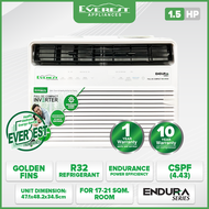 Everest Endura 1.5HP Full DC Inverter Window Type Aircon with Remote Control/ Endurance Power/ Wide 