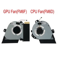 New GPU CPU cooling fan for Asus ROG Zephyrus ga502d ga502du gu502du ga502iu ga502i gu505 gu505d gu5