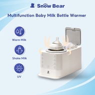 Snow Bear 5 in 1 Baby Milk Warmer & Formula Shaker Built-in Pacifier UV Sterilizer Warm/Shake/Thaw/K