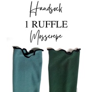 ❤ HANDSOCK 1 RUFFLE korean mosscrepe ❤️